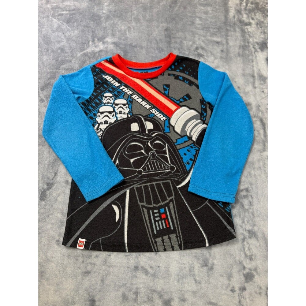 Lego Star Wars Darth Vader Pajama Shirt Size Kids 6/7